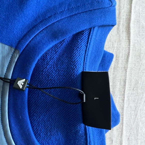 Emporio Armani Men’s Sweatshirt - royal blue size L - Picture 7 of 9
